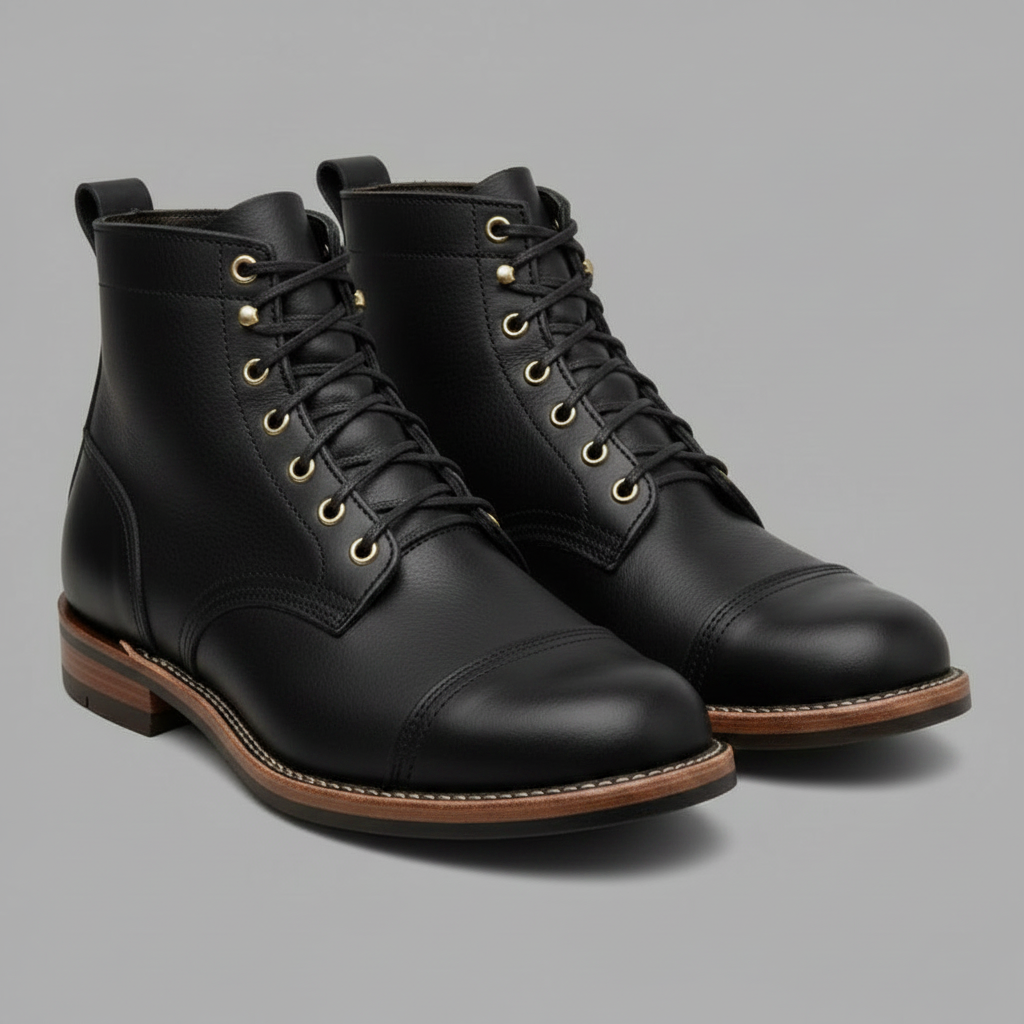 Men's Durable Lace-Up Ankle Work Boots | Work Boots for Men