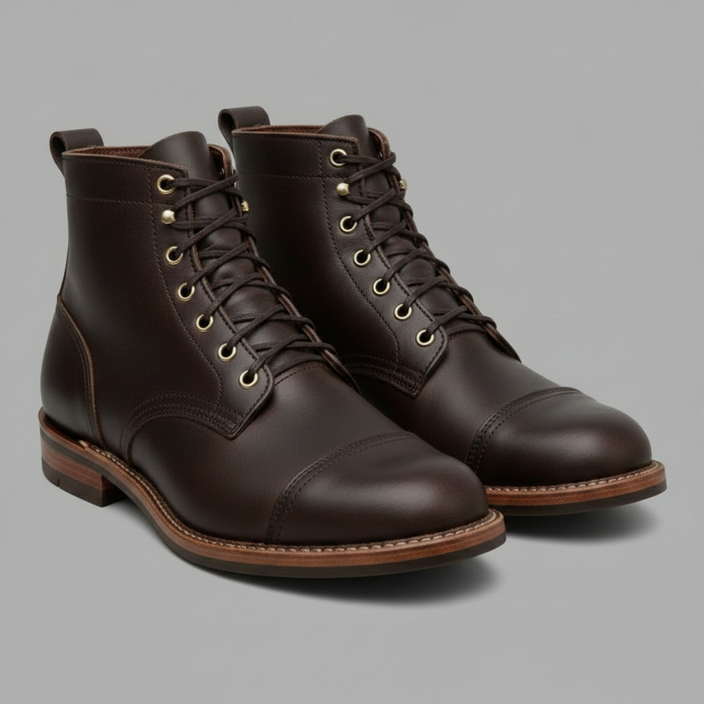 Men's Durable Lace-Up Ankle Work Boots | Work Boots for Men