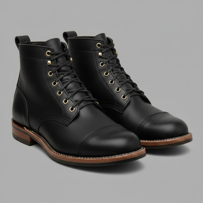 Men's Durable Lace-Up Ankle Work Boots | Work Boots for Men