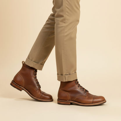 Men's Durable Lace-Up Ankle Work Boots | Work Boots for Men
