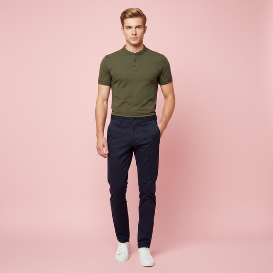 Men's Elegant Polo Shirt | Classic Casual Style