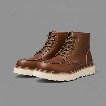 Uriel Lace-Up Ankle Boots | Durable Leather Footwear