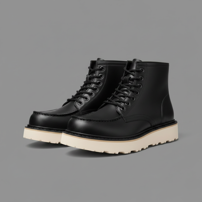 Uriel Lace-Up Ankle Boots | Durable Leather Footwear
