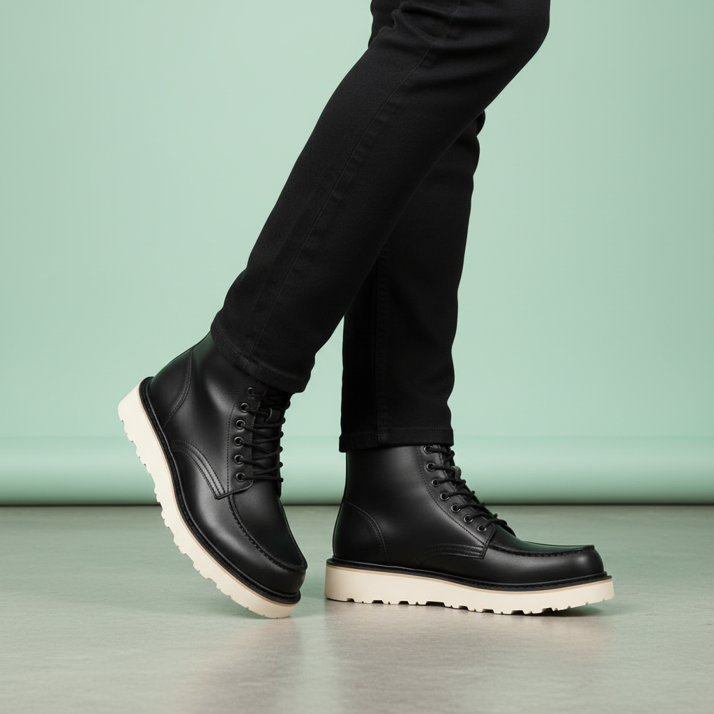 Uriel Lace-Up Ankle Boots | Durable Leather Footwear